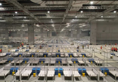 共抗疫情！九州酷游空气能助力方舱医院采暖+热水供应建设，为疫区保驾护航！