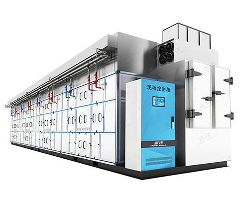 九州酷游带式余热污泥低温干化减量机组