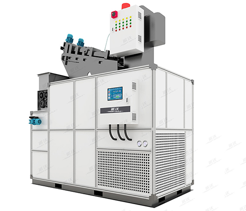 九州酷游污泥低温脱水干化一体机